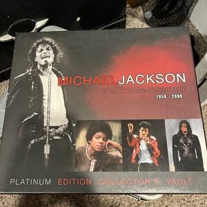 Michael Jackson Tribute Collector's Vault - Black and Red